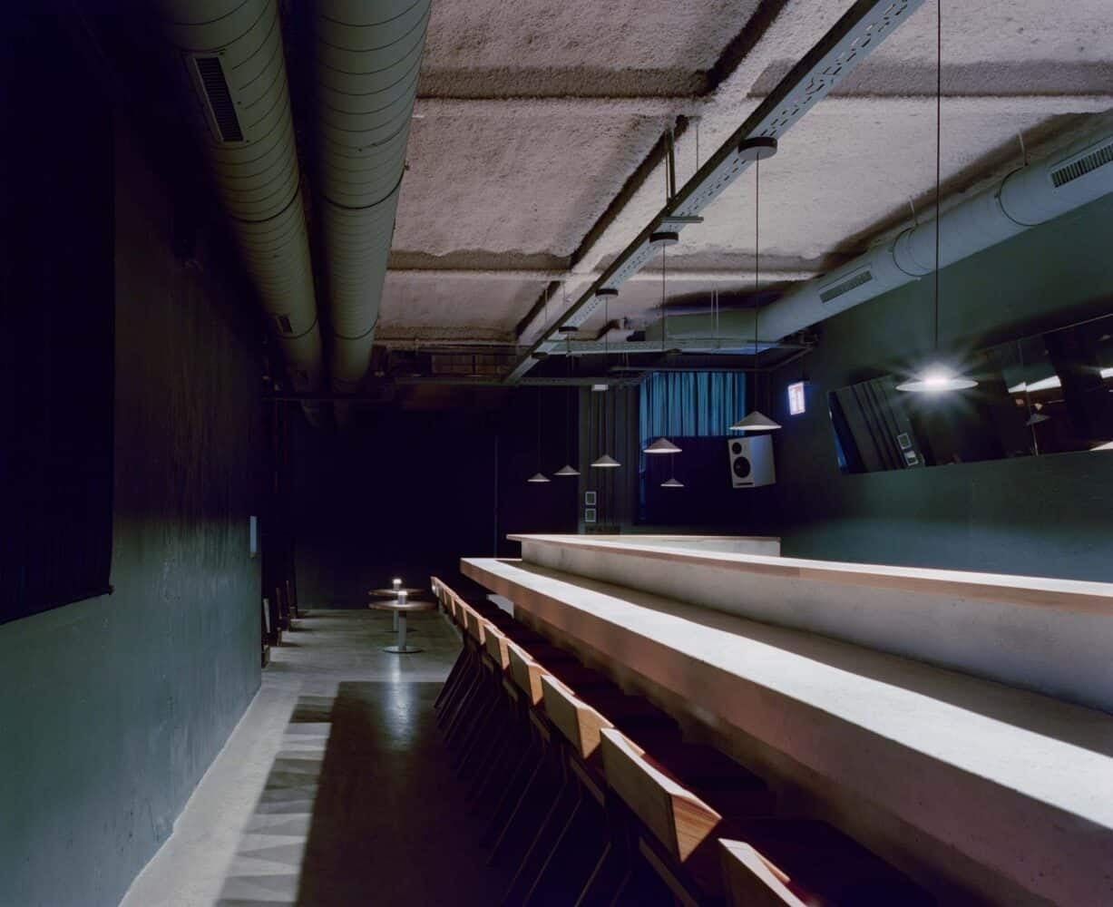 restaurante japonés, brutalismo, Madrid