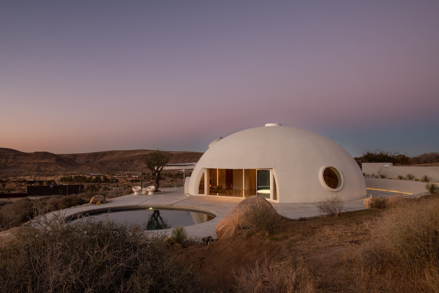 arquitectura orgánica, desierto
