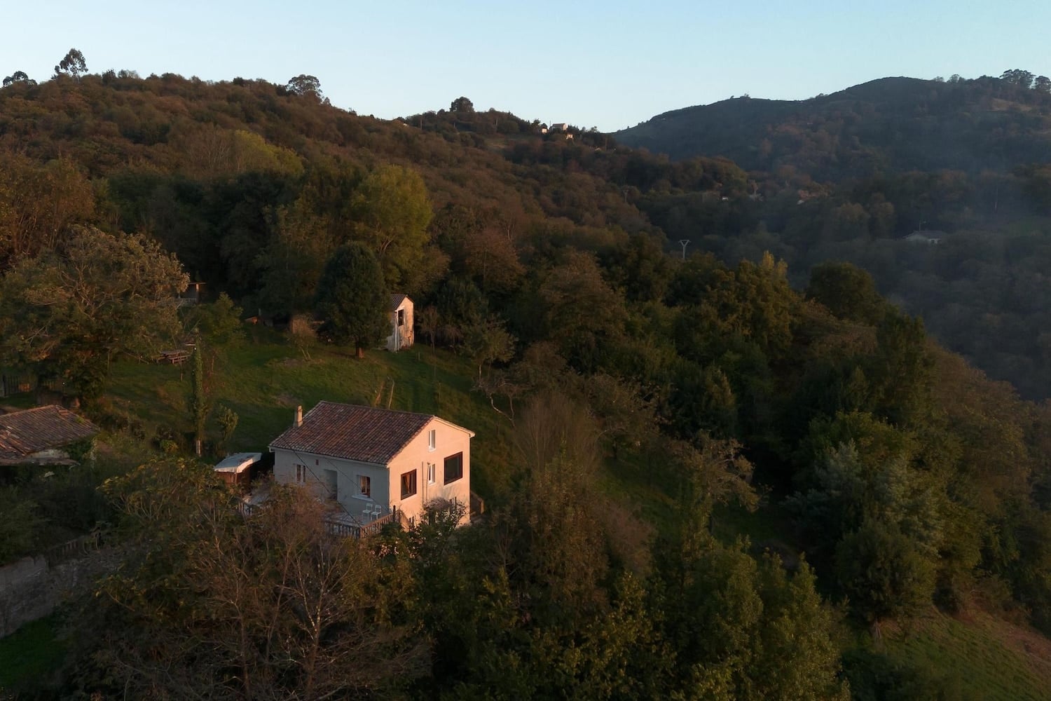 casa de campo, vida retirada