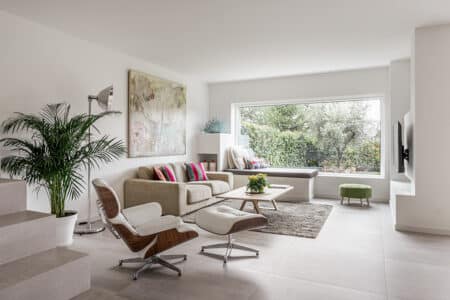 salón de vivienda D + A en Las Rozas, Madrid @ Xermán Peñalver